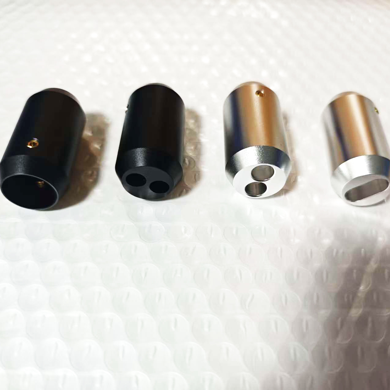 Audio Splitter Y - 4 szt. aluminiowych rozdzielaczy Y do