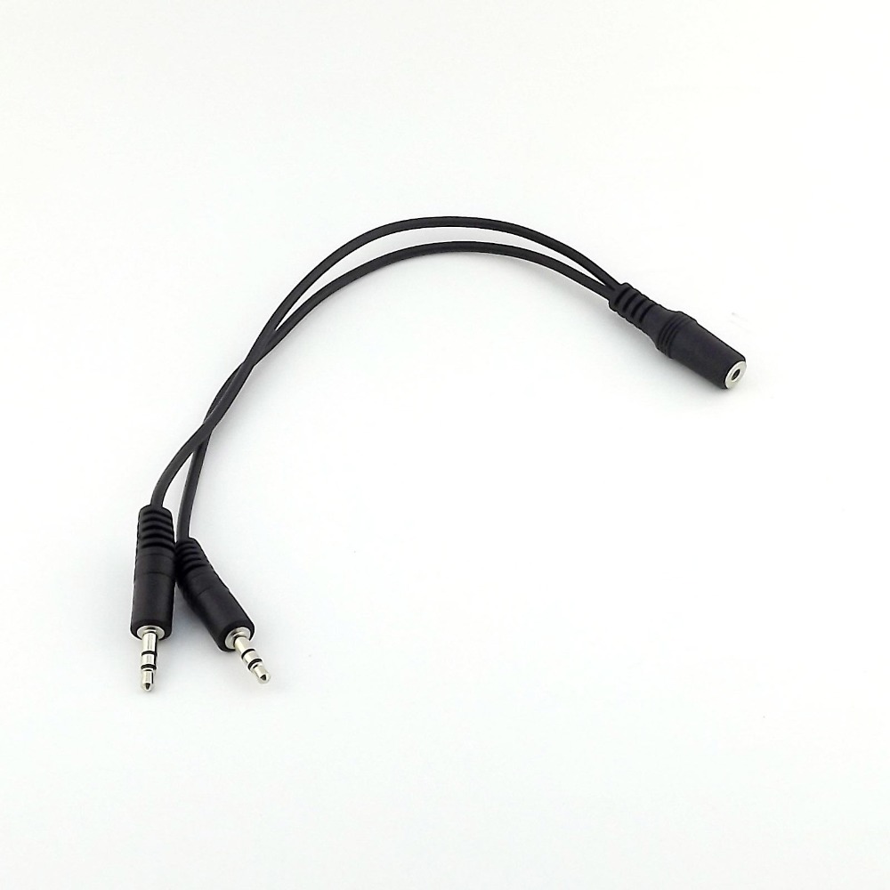 Audio Splitter Y - 1 szt. 3,5 mm 1/8 