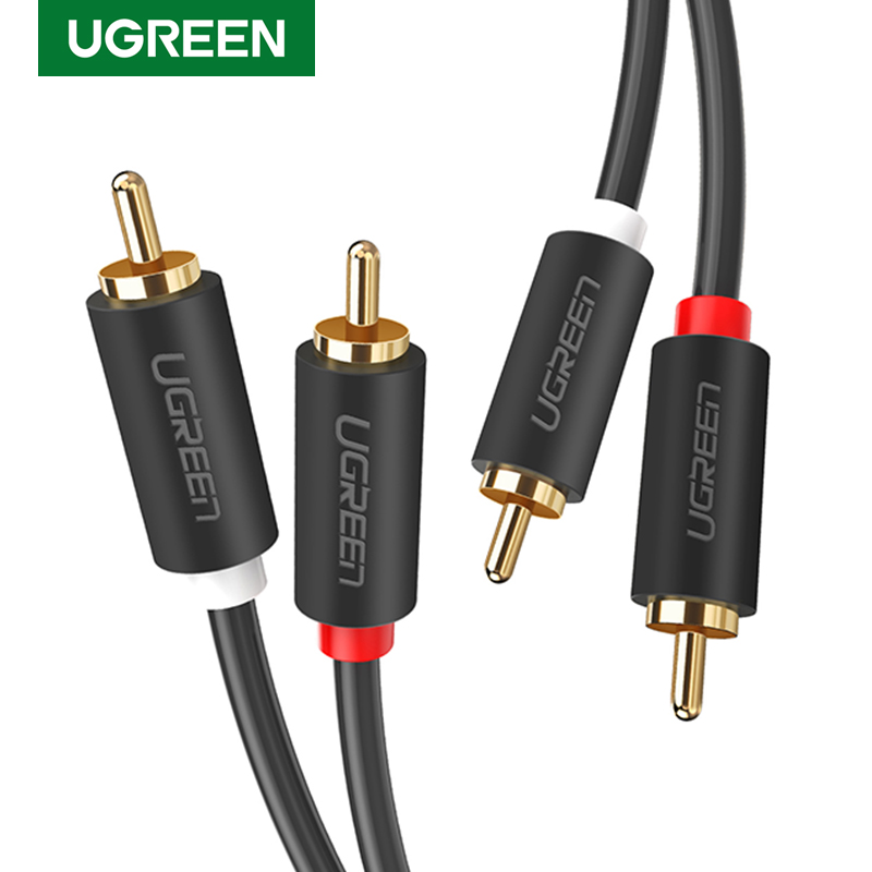 Audio Splitter Y - UGREEN 2RCA do 2 RCA z