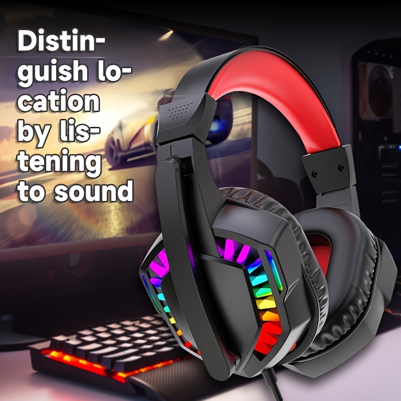 Gaming Headset Rgb - A66, słuchawki przewodowe, słuchawki gamingowe, słuchawki