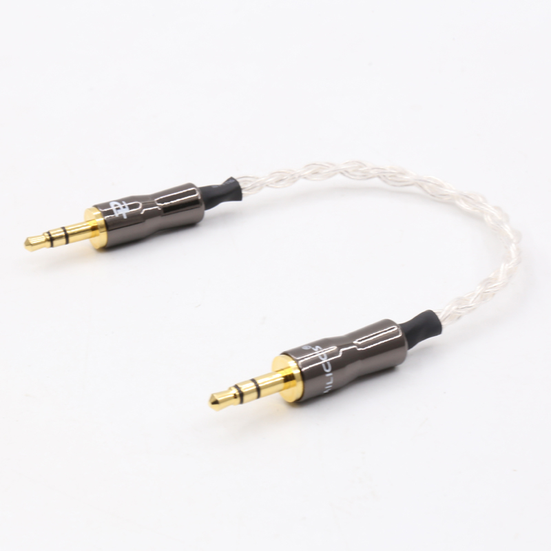 Cable Extension 3.5 - 15cm 5N OCC czysty srebrne miedziane