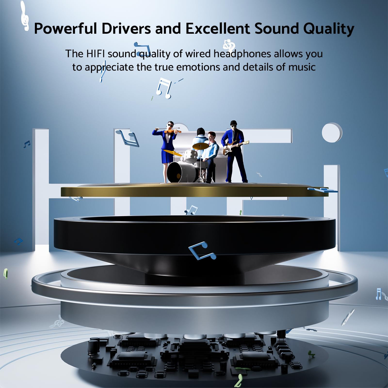 Słuchawki 9D Bass Stereo Type  – Audiophile Headphone Wired recenzja i cena
