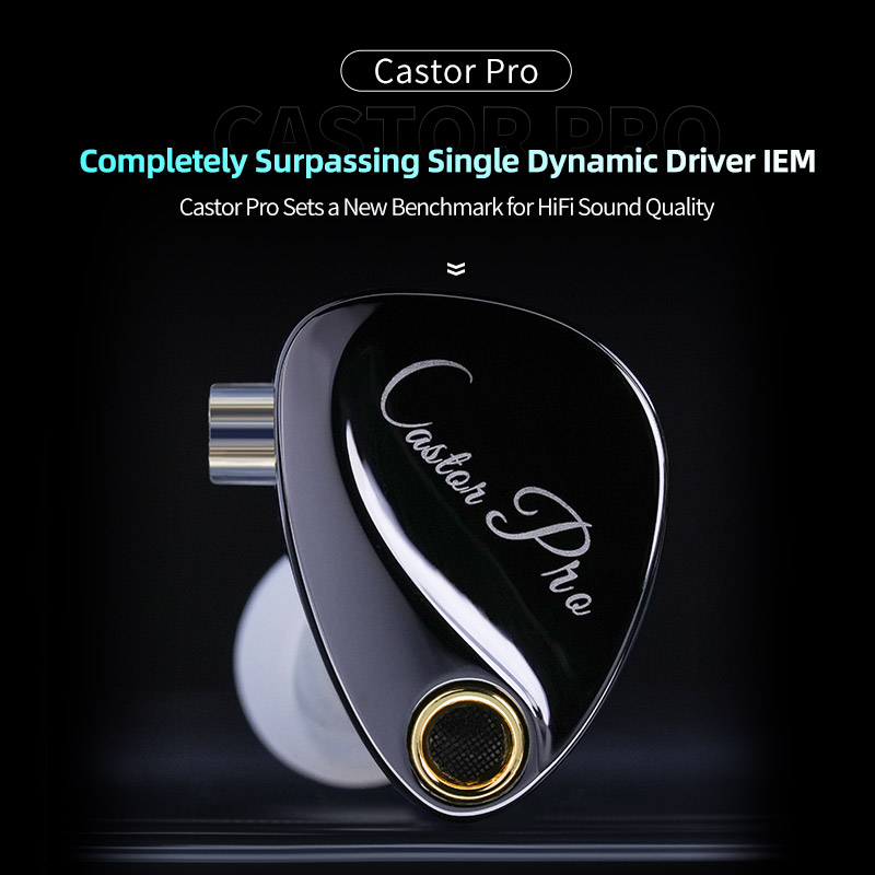 Słuchawki douszne KZ Castor PR – Audiophile Headphone Wired recenzja i cena