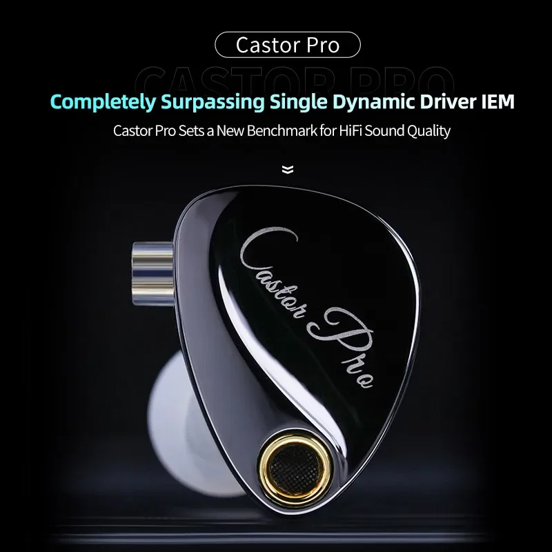 Słuchawki douszne KZ Castor PR – Audiophile Headphone Wired recenzja i cena